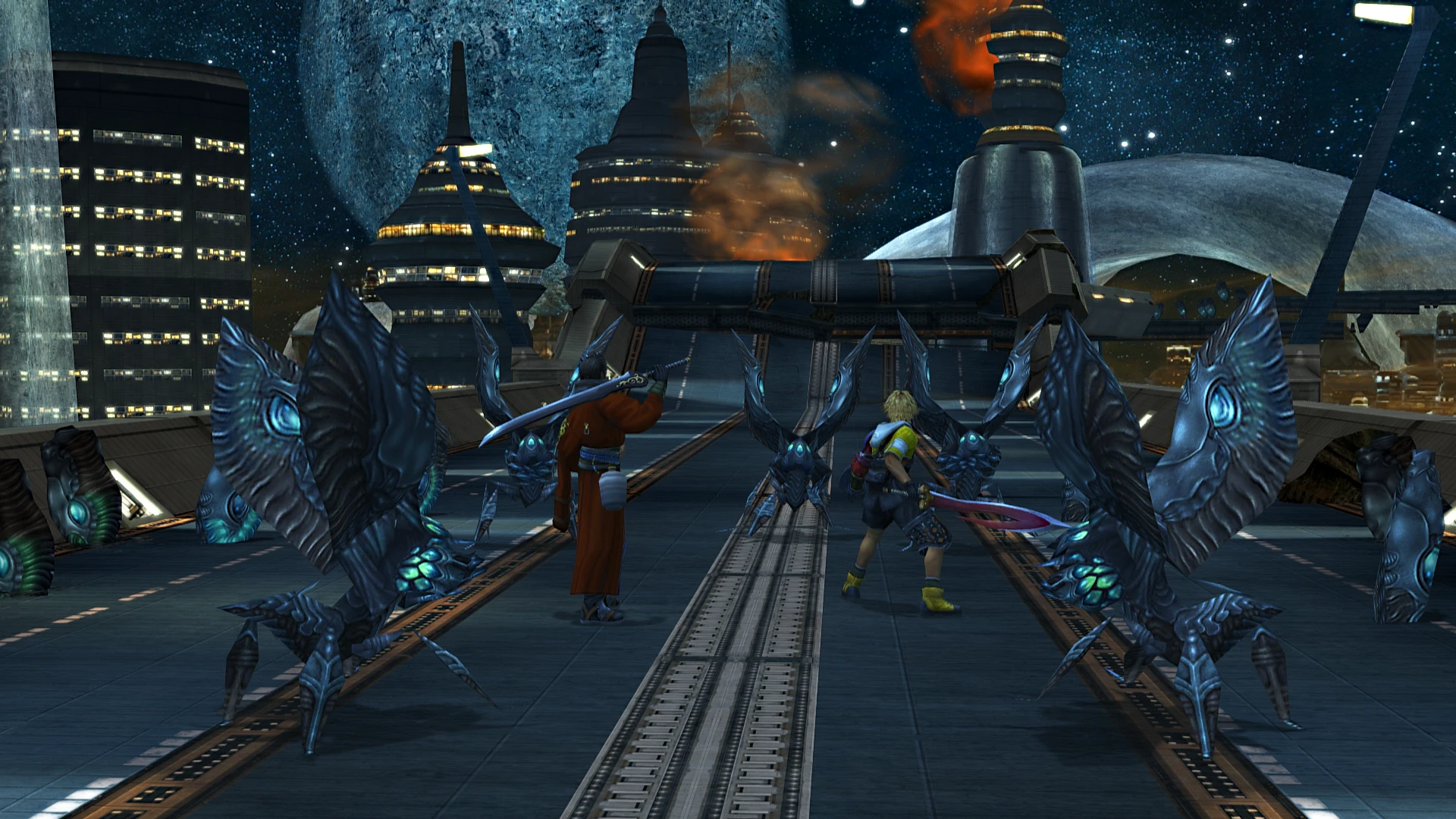 FFX HD Sinscale Battle