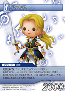 Trading card depicting Faris's Theatrhythm art.