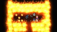 Shadow Saves Party from FFVI Pixel Remaster