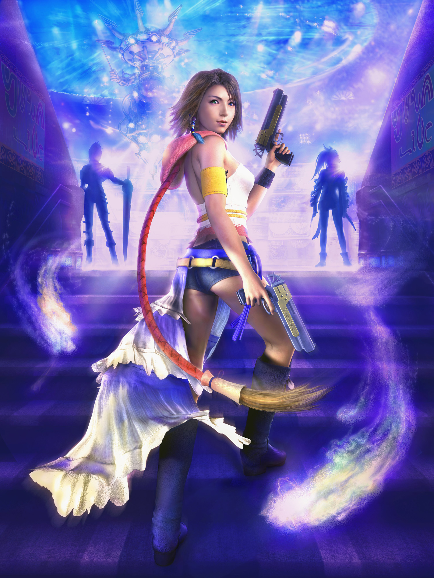 FFX-2 ユウナ ポスター Final Fantasy X-2 2003 Japan Original
