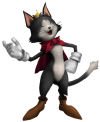 Cait Sith as he appears in Dirge of Cerberus -Final Fantasy VII-.