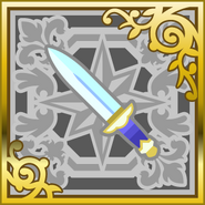 Crystal Knife in Final Fantasy Airborne Brigade (SR+).