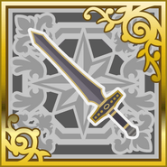 Gold Sword in Final Fantasy Airborne Brigade (SR+).