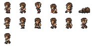 Set of Iris' sprites.