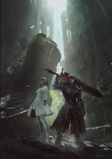 FFXIV YoRHa Dark Apocalypse key visual