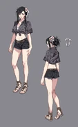Tifa Majestic Glamour outfit from FFVII Rebirth concept art.png (246 KB) Majestic Glamour's artwork.