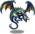 Wyrm from FFBE enemy sprite