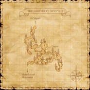 A map of the Sanctuary of Zi'Tah.