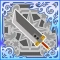 Zack's Buster Sword in Final Fantasy Airborne Brigade (SSR+).