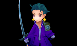 Desch attacks with his sword (PC).
