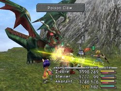 FFIX Poison Claw