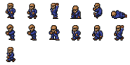 Set of Rude's sprites.