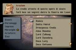 FFT-Personaggi