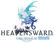 Final Fantasy XIV: Heavensward logo.