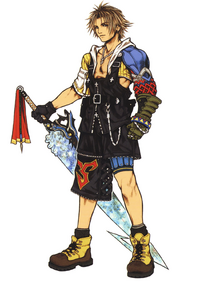 FFX Artwork Tidus