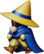 Galuf as a Black Mage.