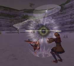 Retribution in Final Fantasy XI.