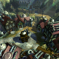 Город в настоящее время.