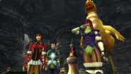 The Chocobo Knights in Djose, Final Fantasy X.