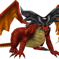 Ruby Dragon Final Fantasy Viii Final Fantasy Wiki Fandom,Minimalist Line Art Face Tattoo