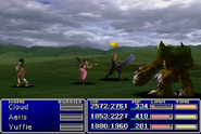 Aerith using Slash-All.