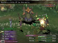 FFX-2 TonberryP Attack.png (529 KB) Paine as a Mascot attacking in Final Fantasy X-2.