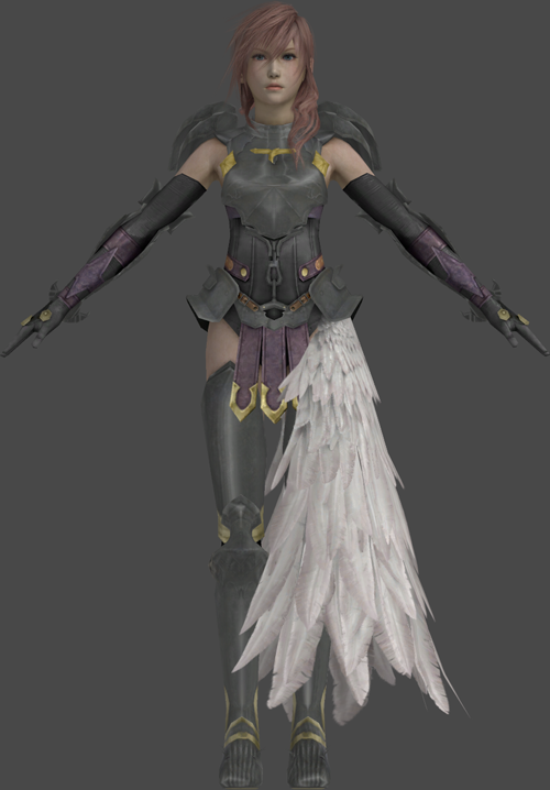 FFXIII-2 gets new Lightning art - Final Fantasy XIII-2 - Gamereactor