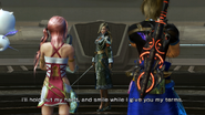 Nabaat talking to Serah and Noel.