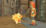 Freja Meets Chocobo