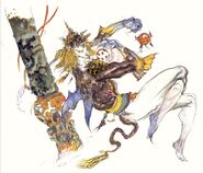 Artwork by Yoshitaka Amano.