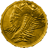 Gold Adamantoise Coin