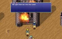 Figaro Escape from FFVI Pixel Remaster