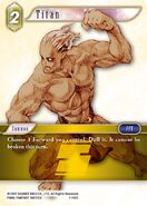 Titan [1-110C] Opus series card.