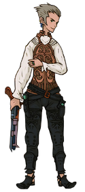 Balthier as he appears in Revenant Wings.