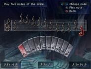 Piano puzzle in Final Fantasy X-2.