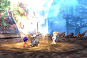 Silver Dragon uses Twister from FFIX Remastered