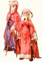 Male and Female Orators.