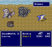 FFIV SNES Dummied Cockatrice