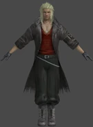 Snow's in-game render.