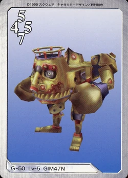 Final Fantasy VIII Bandai Carddass Masters Triple Triad - Front 050