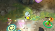 RoM Moogle in battle