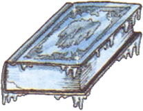 Concept art of Tome of Ice from Final Fantasy III.