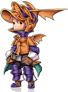 Arc as a Dragoon.