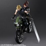 Cloud Jessie Motorcycle FF7R by Play Arts Kai