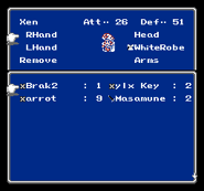 FFIII NES Equip Menu.png (1 KB) Equip menu (NES).
