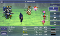 FFV iOS Transfusion