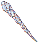 Concept art Ice Rod from Final Fantasy III.