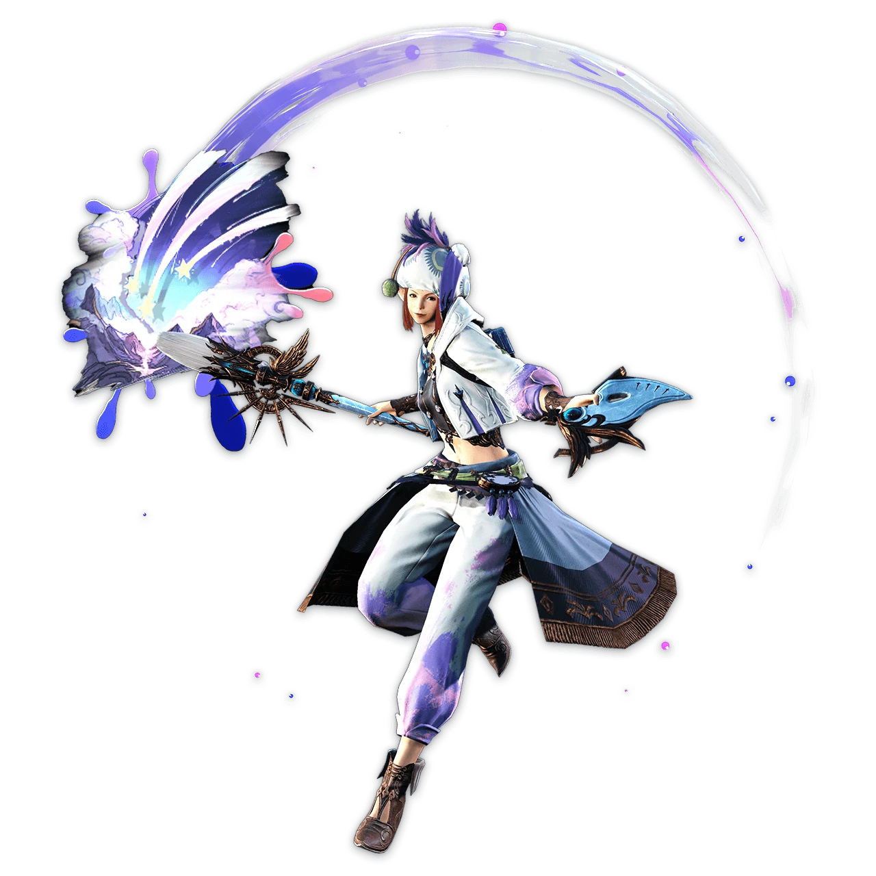 Pictomancer render from FFXIV DT