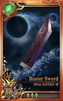 buster sword final fantasy wiki fandom