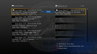 Cloud Save Final Fantasy Wiki Fandom